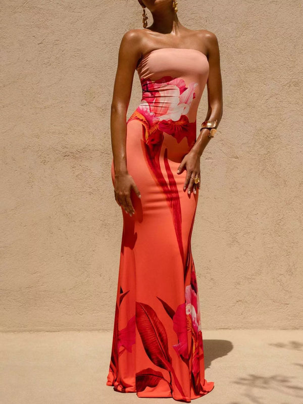 Tube Bodycon Maxi Dress